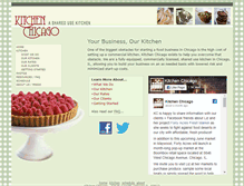 Tablet Screenshot of kitchenchicago.com
